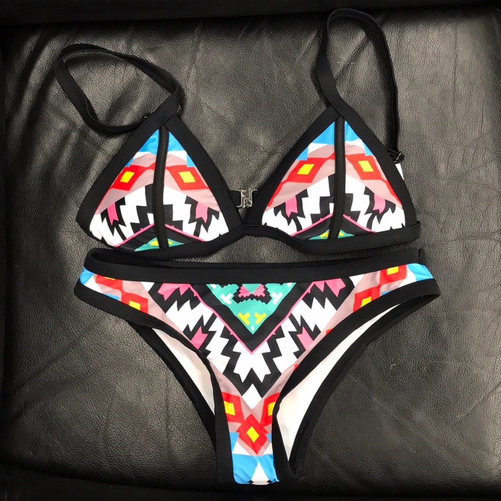 DearLovers Multicolored Swim Suit